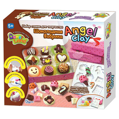 Игровой набор чудо-глины для творчества Angel Clay Шоколадная мастерская 0
