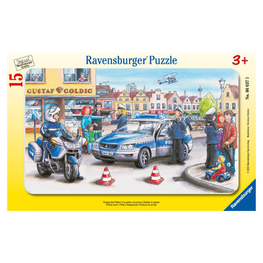 Пазл Ravensburger 15 элементов Полиция 0