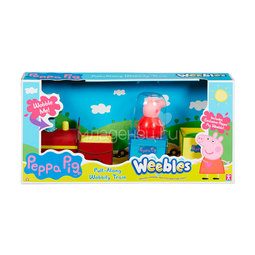 Игровой набор Peppa Pig Поезд Пеппы-неваляшки