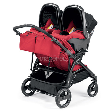 Коляска Peg-Perego Book For Two Classico Red 6