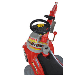 Каталка ToysMax электрическая с пультом Экскаватор Red