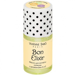 Масло для ногтей и кутикулы Vivienne Sabo Bon Elixir с витаминами А и Е 15 мл