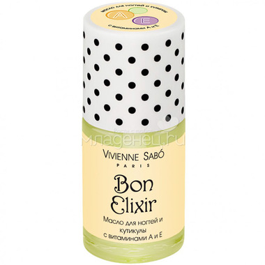 Масло для ногтей и кутикулы Vivienne Sabo Bon Elixir с витаминами А и Е 15 мл 0