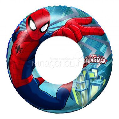 Круг для плавания Bestway 56 см. Spider Man с 3 до 6 лет 0