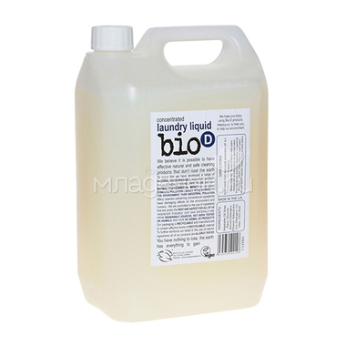 Жидкость для стирки Bio-D 5 л. 0