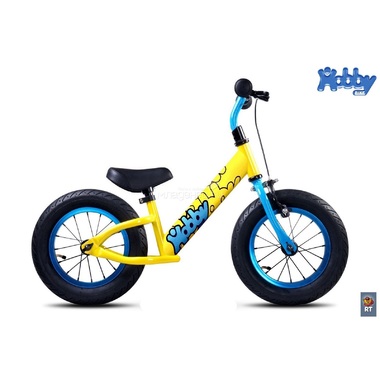 Велобалансир Hobby-bike Balance Forty Yellow Aluminium 1