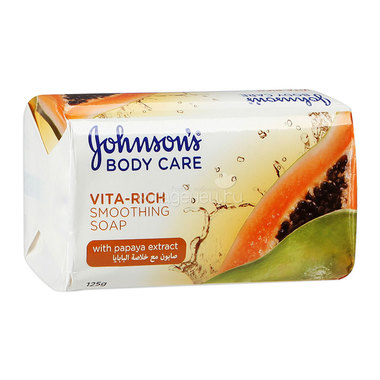 Мыло Johnson's Body Care Vita-Rich с экстрактом папайи 125 гр 0