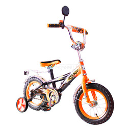 Велосипед двухколесный RT BA Hot-Rod 12" KG1206 Оранжевый