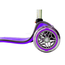 Самокат Y-SCOO RT Globber My free NEW Technology с блокировкой колес Purple