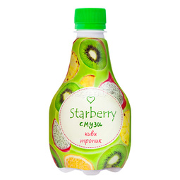 Смузи Starberry с пюре и соком 0,375л киви и тропик