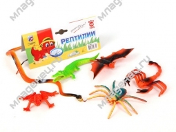 Развивающая игрушка Top Toys Рептилии 6 шт  с 3-х лет