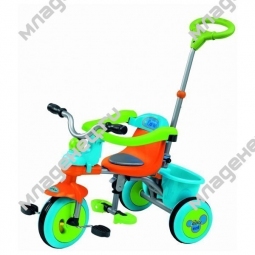 Велосипед Italtrike Gioca Comfort Оранжевый с зеленым