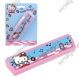 Музыкальный инструмент Simba Губная гармошка Hello Kitty от 3 лет.