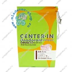 Гигиенические прокладки Center-In Deodorant Normal 24 см (с крылышками) 7 шт
