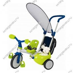 Велосипед Italtrike Junior Sidecar 2501 Зеленый с синим