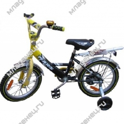 Велосипед Mars 16&quot; С1601 Черный с желтым