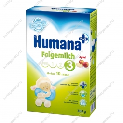 Заменитель Humana 500 гр 3 Фольгемильх банан с 8 мес.