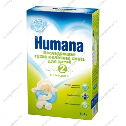 Заменитель Humana 500 гр 2 с 6 мес.
