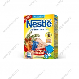 Каша Nestle молочная 250 гр Гречневая (1 ступень)