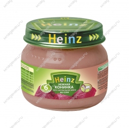 Пюре Heinz мясное 80 гр Конина нежная (с 6 мес)
