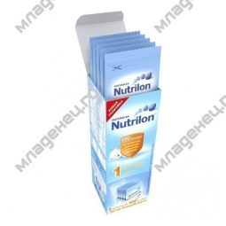 Заменитель Nutricia Nutrilon (саше 5 порционных пакетиков) №1 с 0 мес (67,5 гр)