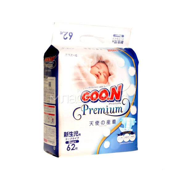 Подгузники Goon Premium до 5 кг Размер NB